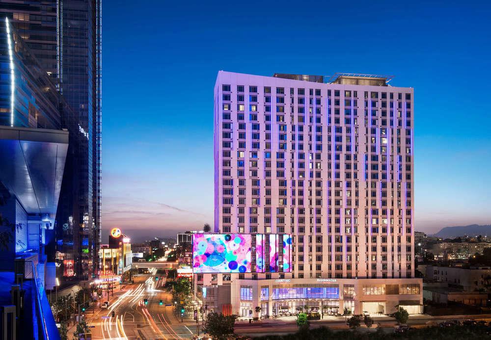 Courtyard By Marriott Los Angeles L.A. Live Hotel Exterior photo