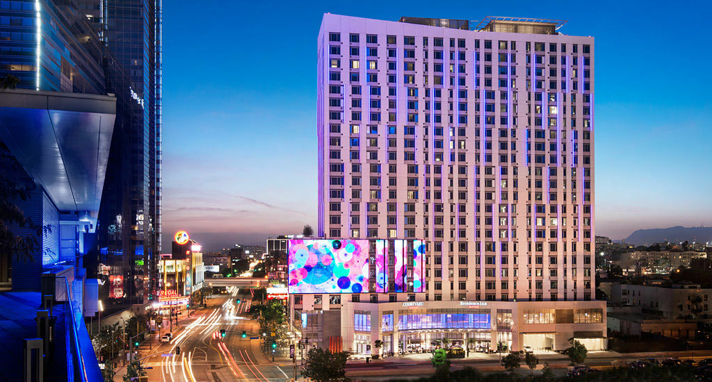 Courtyard By Marriott Los Angeles L.A. Live Hotel Exterior photo